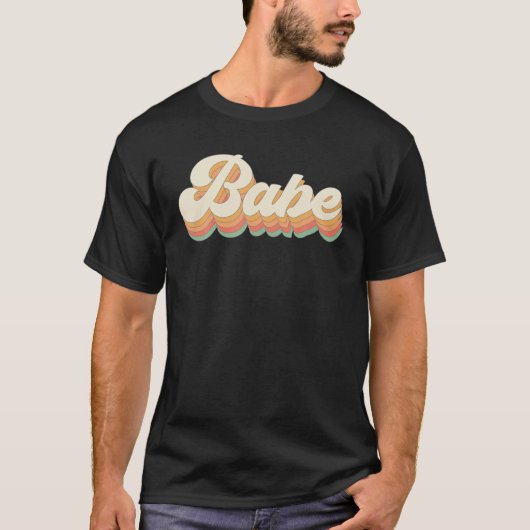 Retro Bruid Uitgeef meisjesfeest Match T-shirt (Voorkant)