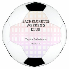 RETRO BRUIDJES WEEKEND CLUB ROZE ORANJE DATUM VOETBAL