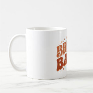 Retro Bruids Meiden Terracotta Meidenavond Koffiemok