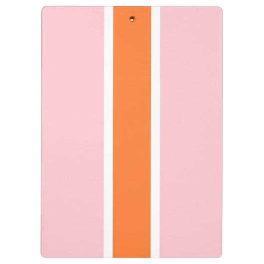 Retro Bruidsmeisje Persoonlijk Monogram Klembord (Achterkant)