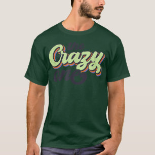 Retro bruidsmeisje vrijgezellenfeest bruid de gekk t-shirt