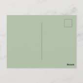 Retro bruidsmeisjes in stijl briefkaart (Achterkant)