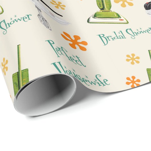 Retro Bruidsverpakkings papier voor de Perfecte Hu (Rol Hoek)