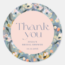 Retro Bruiloft Dank Je Shower