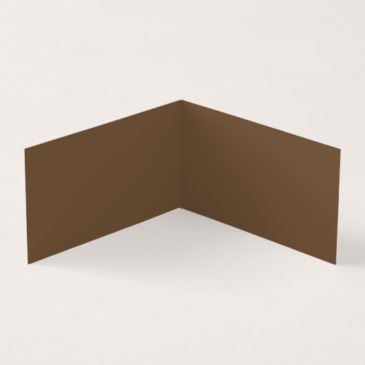 Retro Bruin en Oranje Visitekaartje (Binnen)