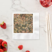 Retro bruine marmeren servetten (Insitu)