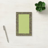Retro Bruine Post-it Briefjes Post-it® Notes (Kantoor)