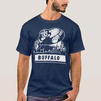 Retro Brute Buffel Wit T-shirt