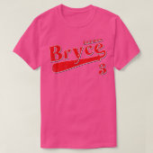  Retro Bryce Baseball Bam T-shirt (Design voorkant)