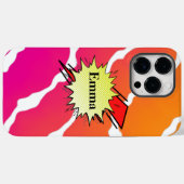 Retro bubble color comic Case-Mate iPhone case (Achterkant (horizontaal))