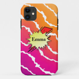 Retro bubble color comic Case-Mate iPhone case