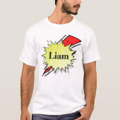 Retro bubble color comic t-shirt (Voorkant)