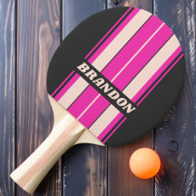 Retro Bubblegum Board Strepen met Naam