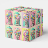 Retro Bubblegum machine Bedankdoosjes (Achterkant)