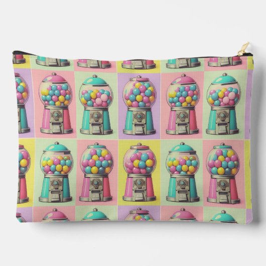 Retro Bubblegum machines Etui (Achterkant)