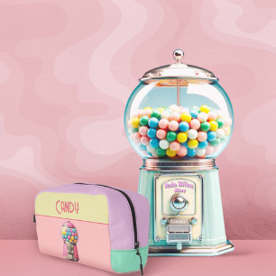 Retro Bubblegum machines Toilettasje