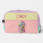 Retro Bubblegum machines Toilettasje (Voorkant)