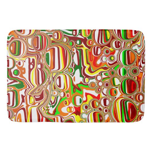 Retro Bubbles Badmat (Voorkant)