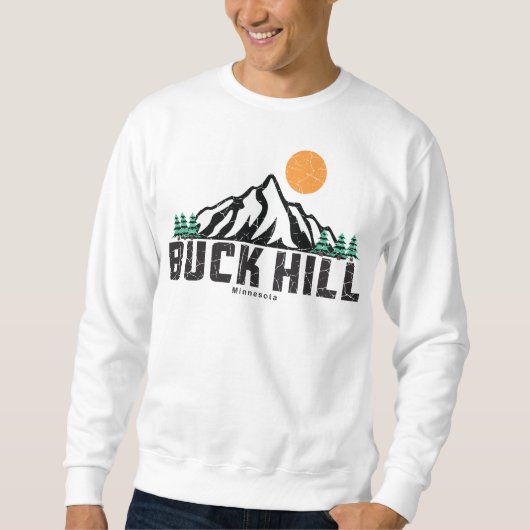 Retro Buck Hill Ski Trui (Voorkant)