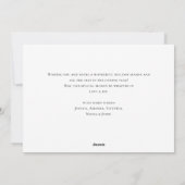 Retro Buffalo Red Truck Gnomes Rustige Kerstmis Feestdagenkaart (Achterkant)