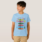 Retro Buffalo River Kajakken T-shirt (Voorkant volledig)