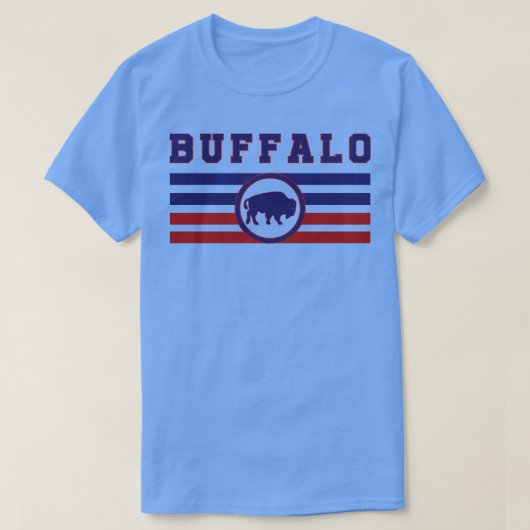 Retro Buffalo T-shirt (Design voorkant)