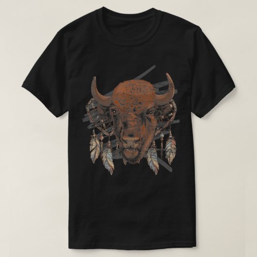 Retro Buffalo T-shirt (Design voorkant)