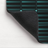Retro Building Blocks Mousepad, Blauwgroen Muismat (Hoek)