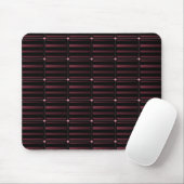 Retro Building Blocks Mousepad, Bourgogne Muismat (Met muis)