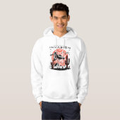 Retro Buitenaardse Invasie Hoodie (Voorkant volledig)