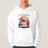 Retro Buitenaardse Invasie Hoodie (Voorkant)