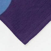 Retro, buitenruimte raket fleece deken (Hoek)