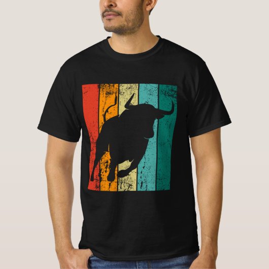 Retro Bull T-shirt (Voorkant)
