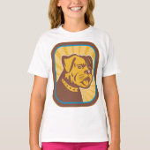 Retro Bulldog T-Shirt (Voorkant)