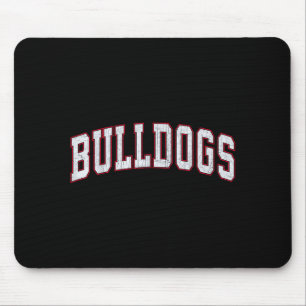 Retro Bulldogs Voor Mannen Vrouwen Jongens Meisjes Muismat