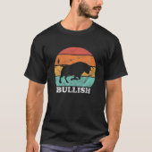 Retro  Bullish Stock Market T-shirt (Voorkant)