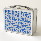 Retro Bumerangs Metalen Lunchbox (Voorkant)