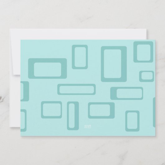 Retro Bunco Nacht Kaart (Achterkant)