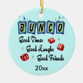 Retro Bunco Ornament - Prijs of cadeau (Voorkant)