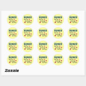 Retro Bunco Ronde Sticker (Vel)