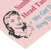 Retro Bunco tabel #1 We krijgen de bel Korte Tafelloper (Hoek)