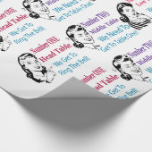 Retro Bunco Table Cards Gift Wrap Cadeaupapier (Hoek)