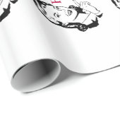 Retro Bunco Table Cards Gift Wrap Cadeaupapier (Rol Hoek)