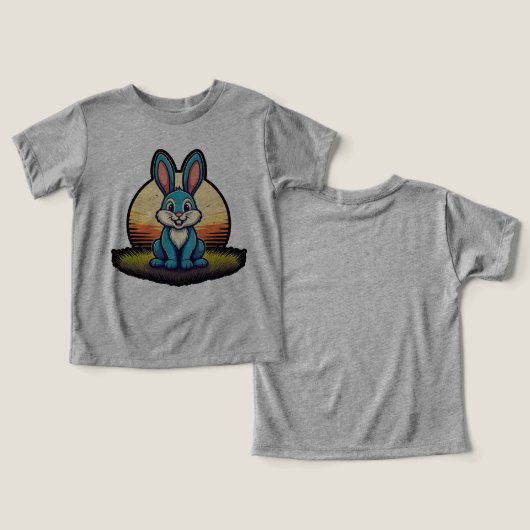 RETRO BUNNY (Ontwerp Voorkant & Achterkant)