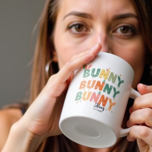 Retro Bunny: Bunny Bliss Koffiemok