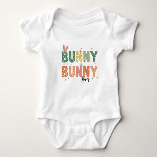 Retro Bunny: Bunny Bliss Romper (Voorkant)