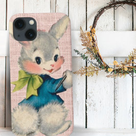  Retro Bunny in Pastels Case-Mate iPhone Case