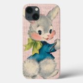 Retro Bunny in Pastels Case-Mate iPhone Case (Achterkant)