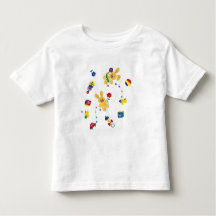 Retro Bunny Toddler T Shirt