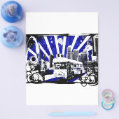 Retro Bus Flyer (Enkel)